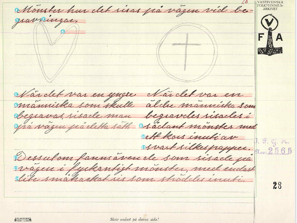 Bild 16: Felaktig ordningsföljd av textrader (IFGH 2565, s.