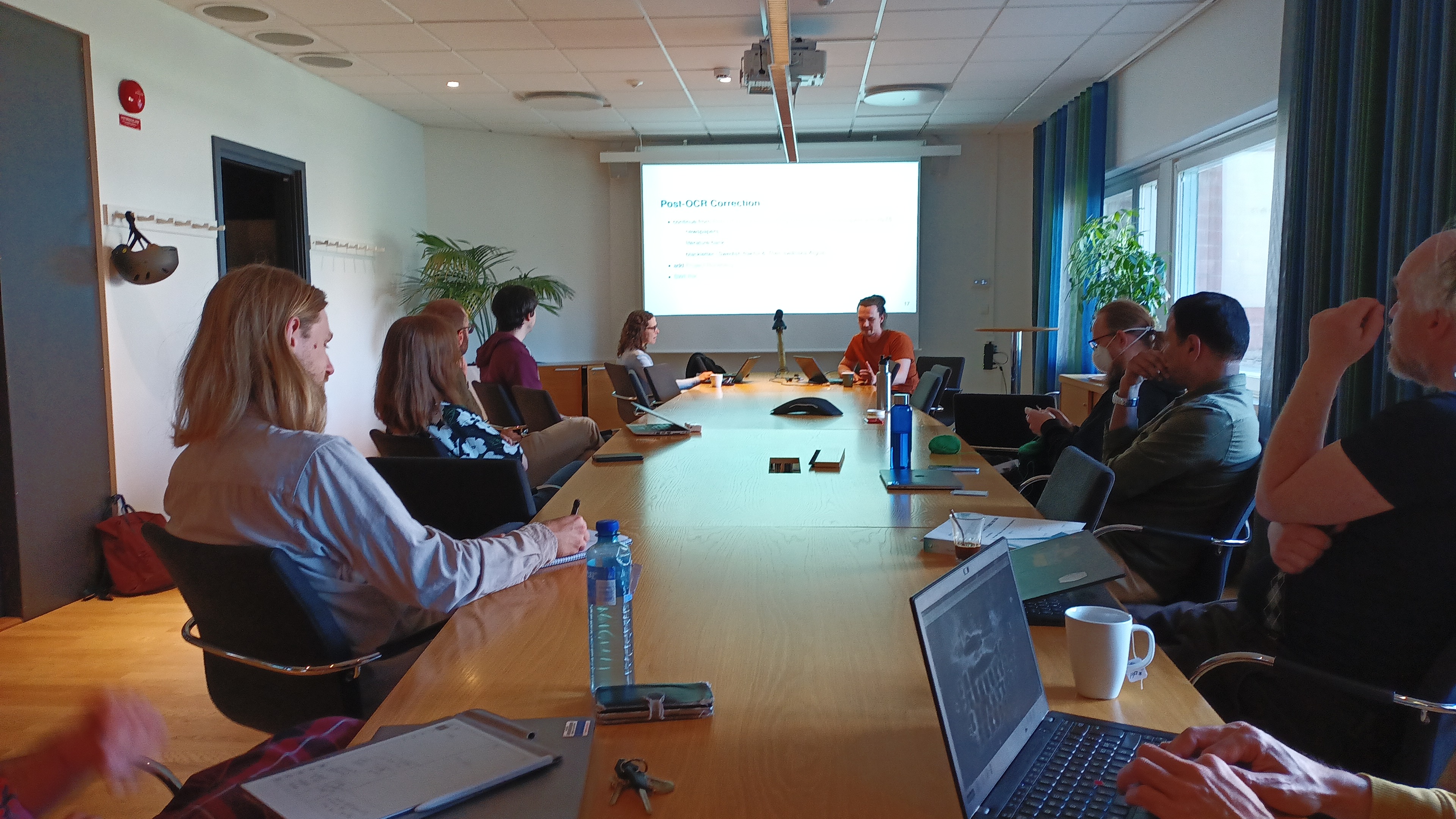 Bild: Deltagare på workshop. (Bild av Staffan Melin) 