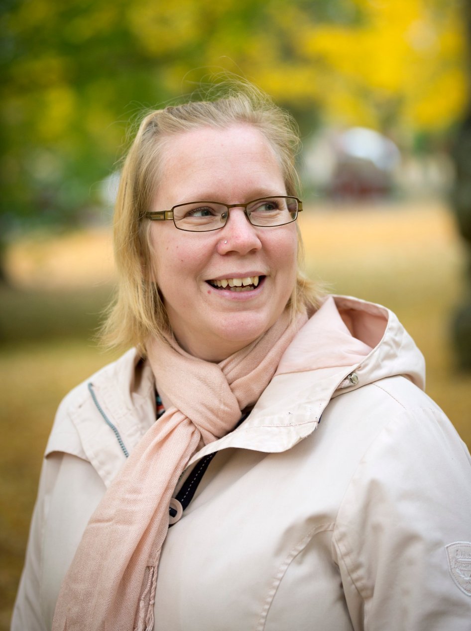 Eva Pettersson, forskare i datorlingvistik vid institutionen för lingvistik och filologi, Uppsala universitet. Foto: Mikael Wallerstedt.
