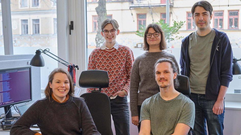 Teamet bakom KB-Whisper. Foto Lina-Löfström-Baker.